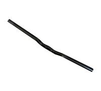 BlesConi Manillar de aluminio con golondrina de 580 mm x 25,4 mm para bicicleta de montaña DH AM plegable, barra negra resistente