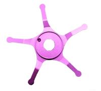 BlesConi Metal Star Drag - Llave de descarga para carretes de pesca Shimano, perilla de ajuste de fuerza para modelos de metanio y baitcast BANTAM (morado)