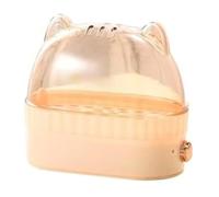 BlesConi Mini olla inteligente para huevos duros con apagado automático, caldera compacta de 2 huevos para cocina, dormitorio, caravana (beige manual)