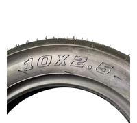 BlesConi Neumático de scooter eléctrico sin cámara de 10 x 2,50 - Rueda de vacío de goma gruesa para Xiaomi M365