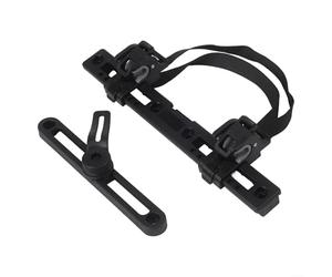 BlesConi PA66+GF - Kit de herramientas de hebilla de gancho para alforjas de bicicleta con soporte ajustable, compatible con bolsas laterales y alforjas traseras