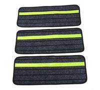 BlesConi Paquete de 3 alfombrillas antideslizantes para escaleras de remolque de viaje, peldaños luminosos para autosuficientes, caminos de seguridad para exteriores, fácil de limpiar, gris, 7.48 x