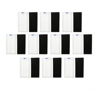 BlesConi Paquete de 6/8/10 filtros para Xiaomi para aspiradora robot Mijia E5, consumibles de repuesto C108 de alta eficiencia, mejora la calidad del aire para la limpieza del hogar, PP no tejido (10