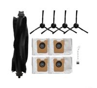 BlesConi Para Eufy para omni C20 Cleaner Parts Set: Cepillo principal, Bolsas de polvo, Cepillos laterales