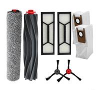 BlesConi Para eufy para omni S1 Pro/S1 Kit de repuesto que incluye cepillo, fregona, filtro y bolsa de polvo (A)