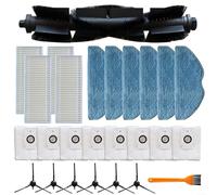 BlesConi Para EZVIZ RE4 Plus RE5 Plus Kit de piezas de repuesto Filtro de cepillo principal Bolsas de limpieza de trapeador (B)