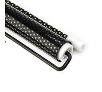 BlesConi Parasol para coche, furgoneta, SUV, VIP, 50 x 39 cm, color gris, paquete de 2 con rieles y accesorios de montaje