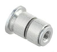 BlesConi Perno expansor de auriculares de bicicleta con llave de tornillo de tapa superior, aleación de aluminio y acero inoxidable para horquilla de 28,6 mm