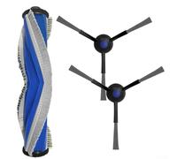 BlesConi Pieza de repuesto para ECOVACS DEEBOT N20/N20 PLUS/PRO PLUS Kit de cepillo principal y cepillos laterales, 1 paquete