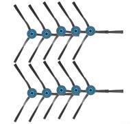 BlesConi Pieza de repuesto para Eureka J15 Pro y Ultra, paquete de 6/10 cepillos laterales para robot aspirador, plástico nailon