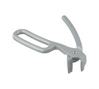 BlesConi Pinza de aluminio para bandeja de pizza para levantar bandejas y platos calientes, pinzas con resorte de 20 x 16,5 cm, para cocina y hornear en casa