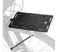 BlesConi Placa de extensión de horquilla delantera de bicicleta GRAVEL, portaequipajes de aleación con límite de carga de 15 kg, soporte de carga resistente al calor para ciclismo