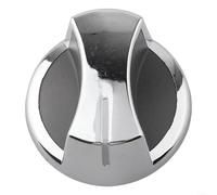 BlesConi Pomo de repuesto plateado para unidades de lavadora y secadora plateadas para una instalación rápida, comodidad mejorada, construcción robusta, acero inoxidable, 6,3 x 3 cm