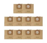 BlesConi Recambio para Kärcher 6.959-130.0, paquete de 10 bolsas de filtro de papel para aspiradora WD3, A2201, A2204, 2504, 2554, 2251