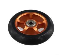 BlesConi Ruedas Pro Scooter de 100 mm con rodamientos, buje de aleación de aluminio, neumático de poliuretano de alta elasticidad para patinetes profesionales