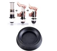 BlesConi Sello de silicona de repuesto para cafetera AeroPress, 2.3 x 0.5 pulgadas, color negro