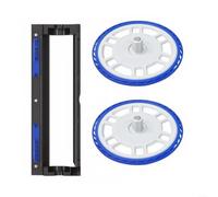 BlesConi Soporte de fregona + kit protector de cepillo para ECOVACS para Deebot para serie X5 - 2 soportes de fregona + 1 juego de cepillo principal para X5/X5 Pro/X5 Omni/X5 Max/X5 Pro Omni/X5 Pro
