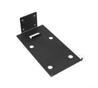 BlesConi Soporte de pared de metal para altavoces KEF-Coda W, soporte negro resistente 33 x 17 x 10 cm