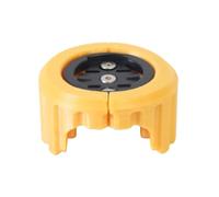 BlesConi Soporte plegable para ordenador de bicicleta Dahon, para soporte de plástico duradero y soporte para faros, tamaño compacto de 5,1 x 2,6 cm