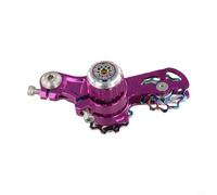 BlesConi Tensor de cadena de una sola velocidad para bicicleta, tensor de rueda trasera ajustable para marcos DH/AM con colgador de desviador, rueda guía 11T