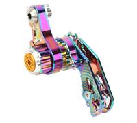 BlesConi Tensor de cadena de una sola velocidad para bicicleta, tensor de rueda trasera ajustable para marcos DH/AM con colgador de desviador, rueda guía 11T