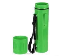 BlesConi Tubo de almacenamiento de varilla de soldadura ABS, contenedor de electrodos hermético impermeable de 355 mm, portátil con correa, verde