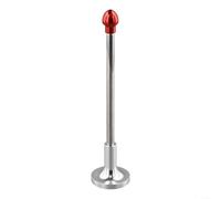 BlesConi Varilla de alineación de ayuda de entrenamiento, base magnética para estabilidad, control direccional de trayectoria de vuelo para práctica de swing (rojo)