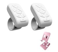 BLESO - Mando a distancia Bluetooth con anillo de desplazamiento para TikTok, Kindle, videos cortos y más, girador de página y desplazador de teléfono para iPhone, iPad, Android, control remoto