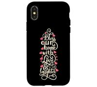 Bless This Home with Love - Camiseta de América para Hombre y Mujer Carcasa para iPhone X/XS