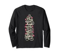 Bless This Home With Love - Camiseta de América para hombre y mujer Manga Larga