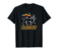 Bless UP Reggae Rasta Ropa Hombres y Mujeres Selassie Camiseta