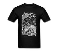 Bless Vanish Men's Suicidal Tendencies Band Skull T Shirt S
