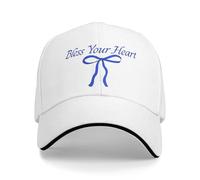 Bless Your Heart Gorra de béisbol Casual de Verano Gorra de Camionero a Prueba de Sol Senderismo Pesca Snapback Mujeres Hombres Gorras con Estilo