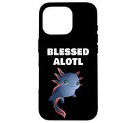 Blessed Alotl - Axolotl Christian Faith Adult & Kids Carcasa para iPhone 16 Pro