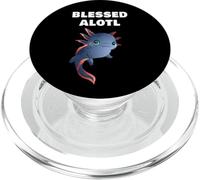 Blessed Alotl - Axolotl Christian Faith Adult & Kids PopSockets PopGrip para MagSafe