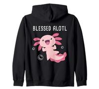 Blessed Alotl - Axolotl Christian Faith Adult & Kids Sudadera con Capucha