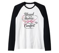Blessed Are The Healers Camiseta Manga Raglan
