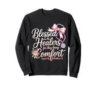 Blessed Are The Healers Nurse Sudadera