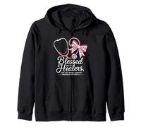 Blessed Are The Healers Sudadera con Capucha