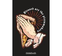 Blessed are the pizzamaker Notebook: Notebook, planner, journal, organiser, bullet journal, sketchbook_ 6x9 inches, 120 dotted pages
