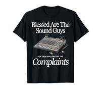 Blessed Are The Sound Guys Analog Mixer Quejas Camiseta