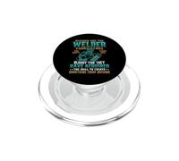 Blessed Are The Welder Fabricators Welding Welders PopSockets PopGrip para MagSafe