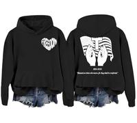Blessed Are Those Who Mourn For They Shall Be Comforted - Sudadera con capucha Freedom, Negro, 3XL