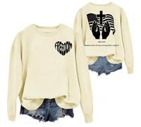 Blessed Are Those Who Mourn For They Shall Be Comforted - Sudadera Freedom, Khika, S