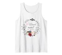 Blessed Aunt Floral EST 2025 Funny Floral Día de la Madre Camiseta sin Mangas
