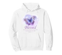 Blessed Bible Verse: Women's Christian Faith Jeremiah 17:7 Sudadera con Capucha