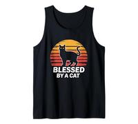 Blessed by A Cat Camiseta sin Mangas