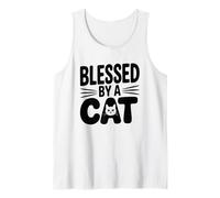Blessed by A Cat Camiseta sin Mangas