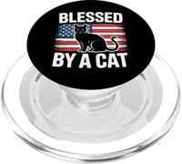 Blessed by A Cat PopSockets PopGrip para MagSafe