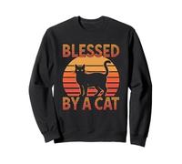 Blessed by A Cat Sudadera